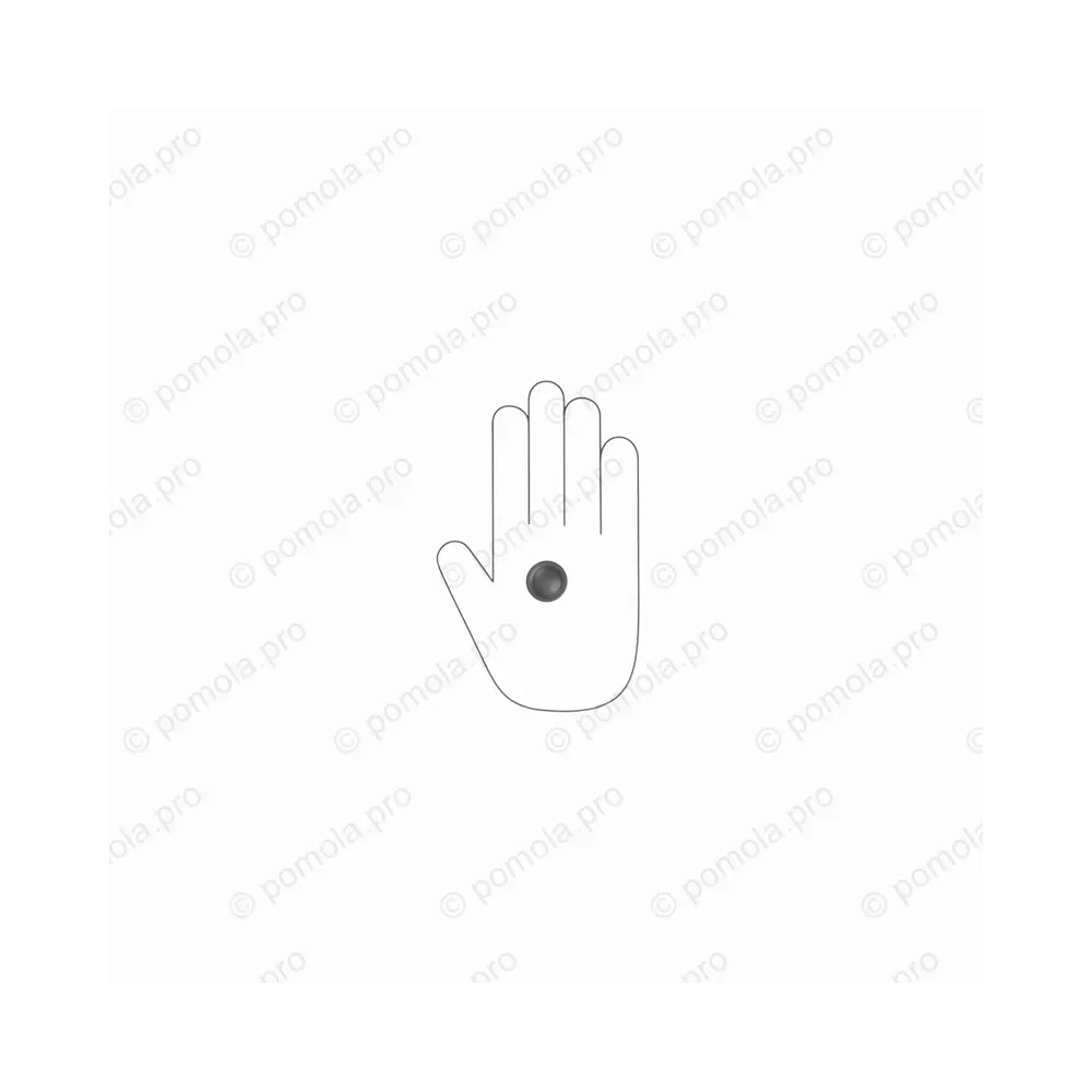 WPO.841-025-00N4 ΜΟΝΤΕΡΝΑ ΠΟΜΟΛΑΚΙΑ ΕΠΙΠΛΩΝ ΜΑΥΡΟ ΜΑΤ