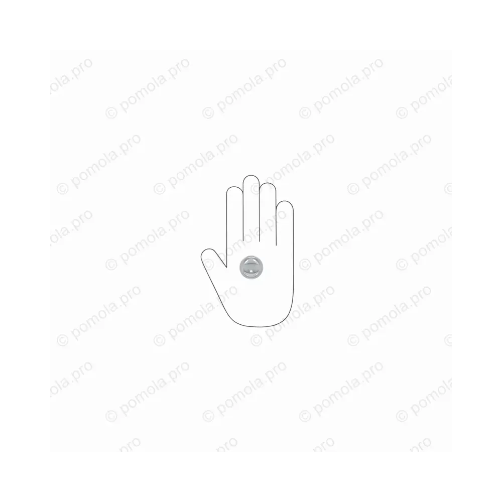 WPO.841-031-0002 ΜΟΝΤΕΡΝΑ ΠΟΜΟΛΑΚΙΑ ΕΠΙΠΛΩΝ ΧΡΩΜΙΟ ΓΥΑΛΙΣΤΕΡΟ