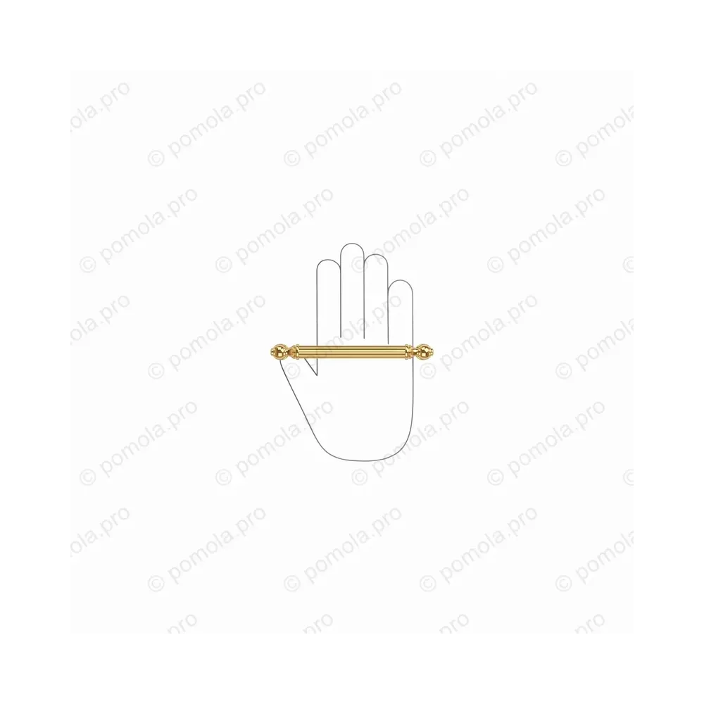 WMN.849-128-00GP ΛΑΒΕΣ ΕΠΙΠΛΩΝ ΑΝΤΙΚΕ 128mm ΕΠΙΧΡΥΣΑ