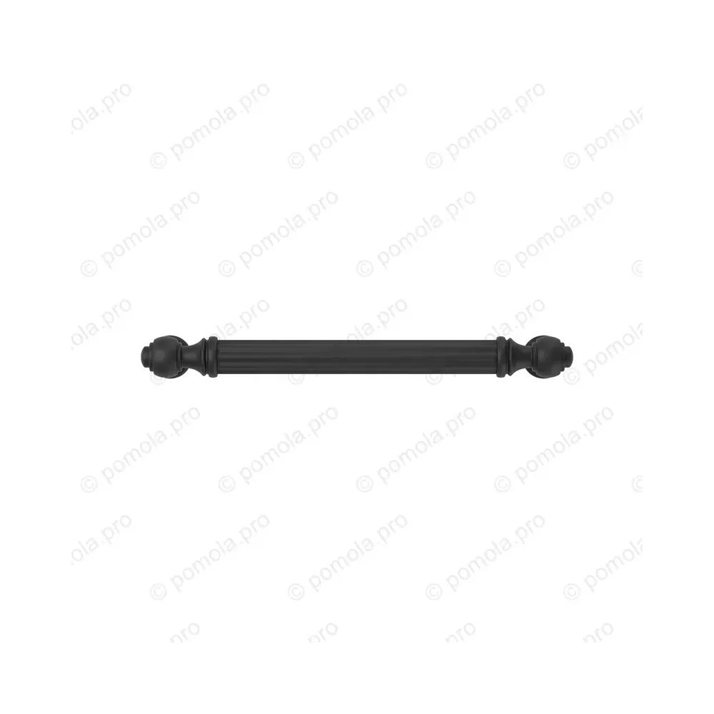 WMN.849-128-00N4 ΛΑΒΕΣ ΕΠΙΠΛΩΝ ΑΝΤΙΚΕ 128mm ΜΑΥΡΟ ΜΑΤ