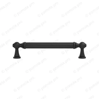 WMN.849-128-00N4 ΜΟΝΤΕΡΝΑ ΠΟΜΟΛΑ ΕΠΙΠΛΩΝ 128mm ΜΑΥΡΟ ΜΑΤ