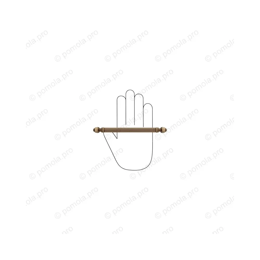 WMN.849-160-00D1 ΛΑΒΕΣ ΕΠΙΠΛΩΝ ΑΝΤΙΚΕ 160mm ΜΠΡΟΝΖΕ