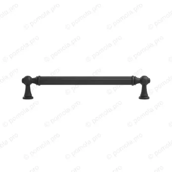 WMN.849-160-00N4 ΜΟΝΤΕΡΝΑ ΠΟΜΟΛΑ ΕΠΙΠΛΩΝ 160mm ΜΑΥΡΟ ΜΑΤ