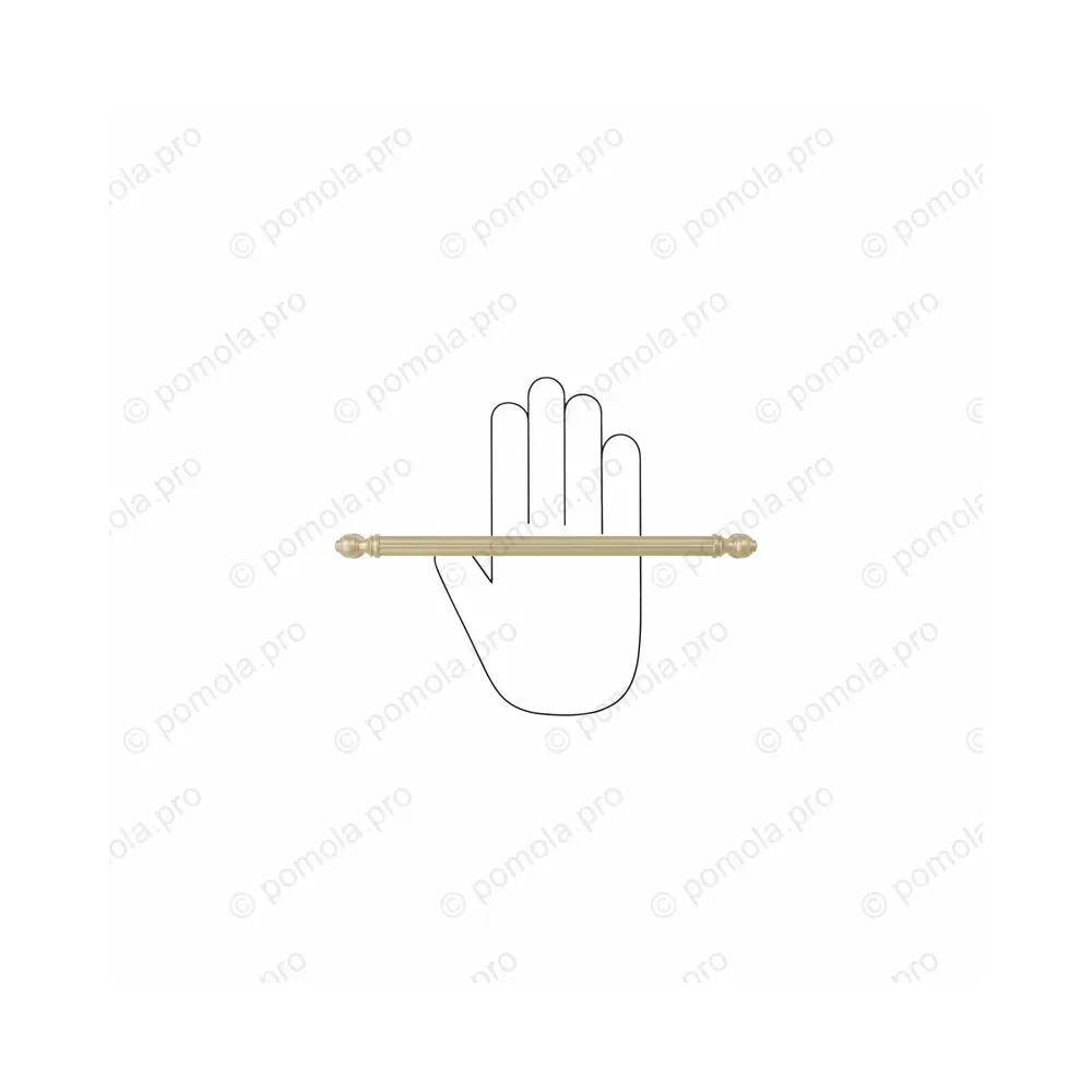 WMN.849-224-006C ΛΑΒΕΣ ΕΠΙΠΛΩΝ ΑΝΤΙΚΕ 224mm ΧΡΥΣΟ ΜΑΤ ΣΑΤΙΝΕ