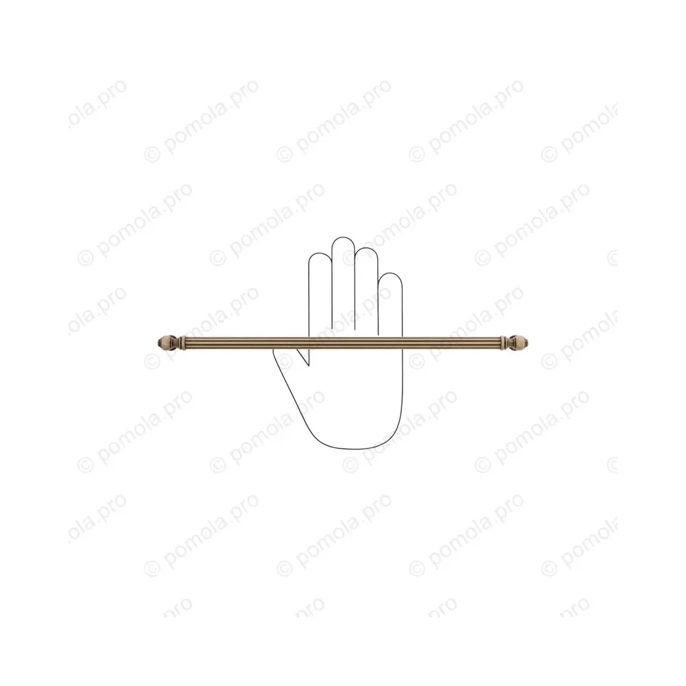 WMN.849-320-00D1 ΛΑΒΕΣ ΕΠΙΠΛΩΝ ΑΝΤΙΚΕ 320mm ΜΠΡΟΝΖΕ