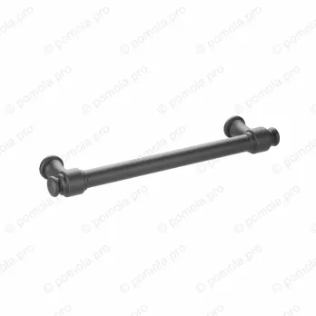 WMN.851-128-00N4 ΜΟΝΤΕΡΝΑ ΠΟΜΟΛΑ ΕΠΙΠΛΩΝ 128mm ΜΑΥΡΟ ΜΑΤ