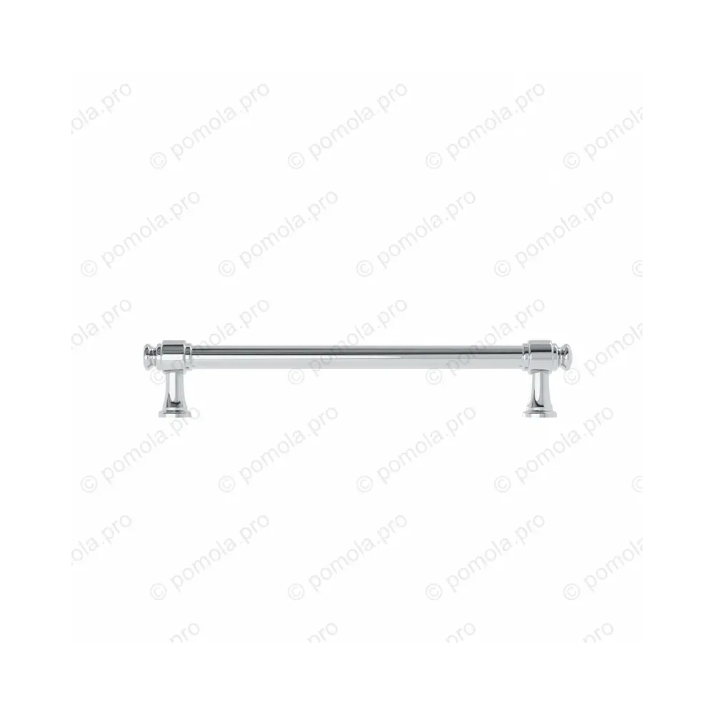 WMN.851-160-0002 ΜΟΝΤΕΡΝΑ ΠΟΜΟΛΑ ΕΠΙΠΛΩΝ 160mm ΧΡΩΜΙΟ ΓΥΑΛΙΣΤΕΡΟ