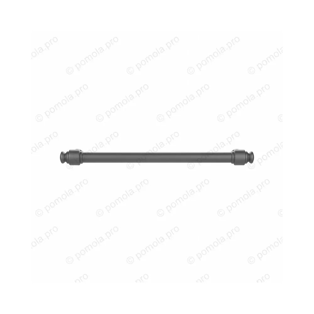 WMN.851-160-00N4 ΜΟΝΤΕΡΝΑ ΠΟΜΟΛΑ ΕΠΙΠΛΩΝ 160mm ΜΑΥΡΟ ΜΑΤ