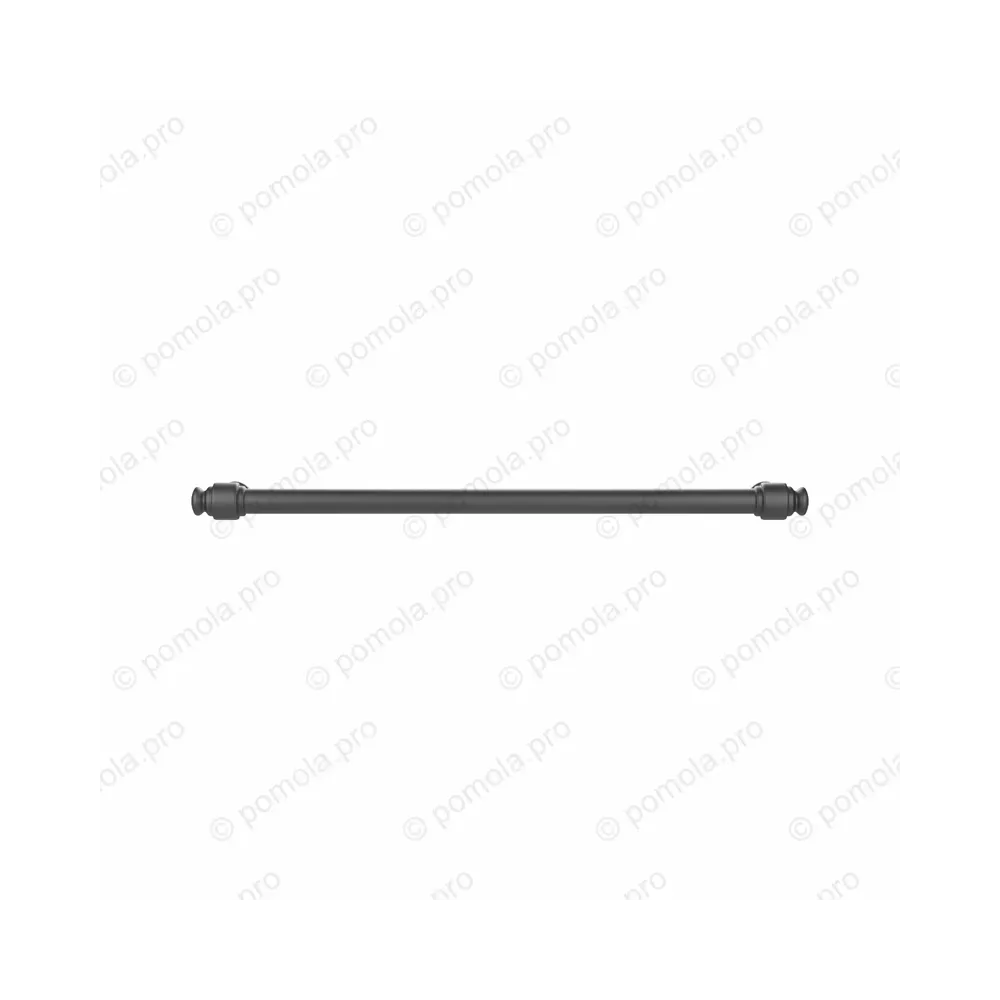 WMN.851-224-00N4 ΜΟΝΤΕΡΝΑ ΠΟΜΟΛΑ ΕΠΙΠΛΩΝ 224mm ΜΑΥΡΟ ΜΑΤ