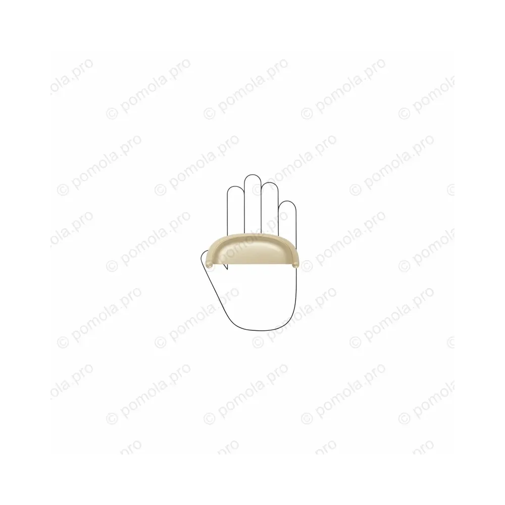 WMN.5031/0A-006C ΠΟΜΟΛΑ ΧΟΥΦΤΕΣ ΕΠΙΠΛΩΝ 96mm ΧΡΥΣΟ ΜΑΤ ΣΑΤΙΝΕ