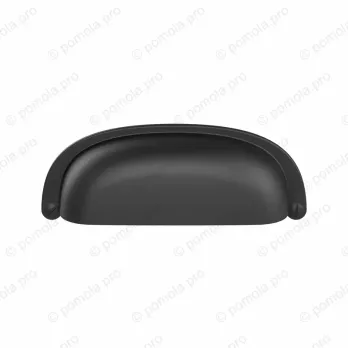 WMN.5031/0A-00N4 ΜΟΝΤΕΡΝΑ ΠΟΜΟΛΑ ΕΠΙΠΛΩΝ 96mm ΜΑΥΡΟ ΜΑΤ