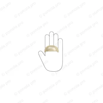 WMN.5031/0B-006C ΠΟΜΟΛΑ ΧΟΥΦΤΕΣ ΕΠΙΠΛΩΝ 64mm ΧΡΥΣΟ ΜΑΤ ΣΑΤΙΝΕ