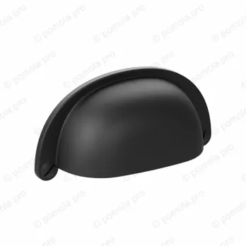 WMN.5031/0B-00N4 ΠΟΜΟΛΑ ΧΟΥΦΤΕΣ ΕΠΙΠΛΩΝ 64mm ΜΑΥΡΟ ΜΑΤ