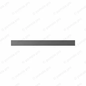HZM.075-128-00N4 ΛΑΒΕΣ ΕΠΙΠΛΩΝ 128mm ΜΑΥΡΟ ΜΑΤ