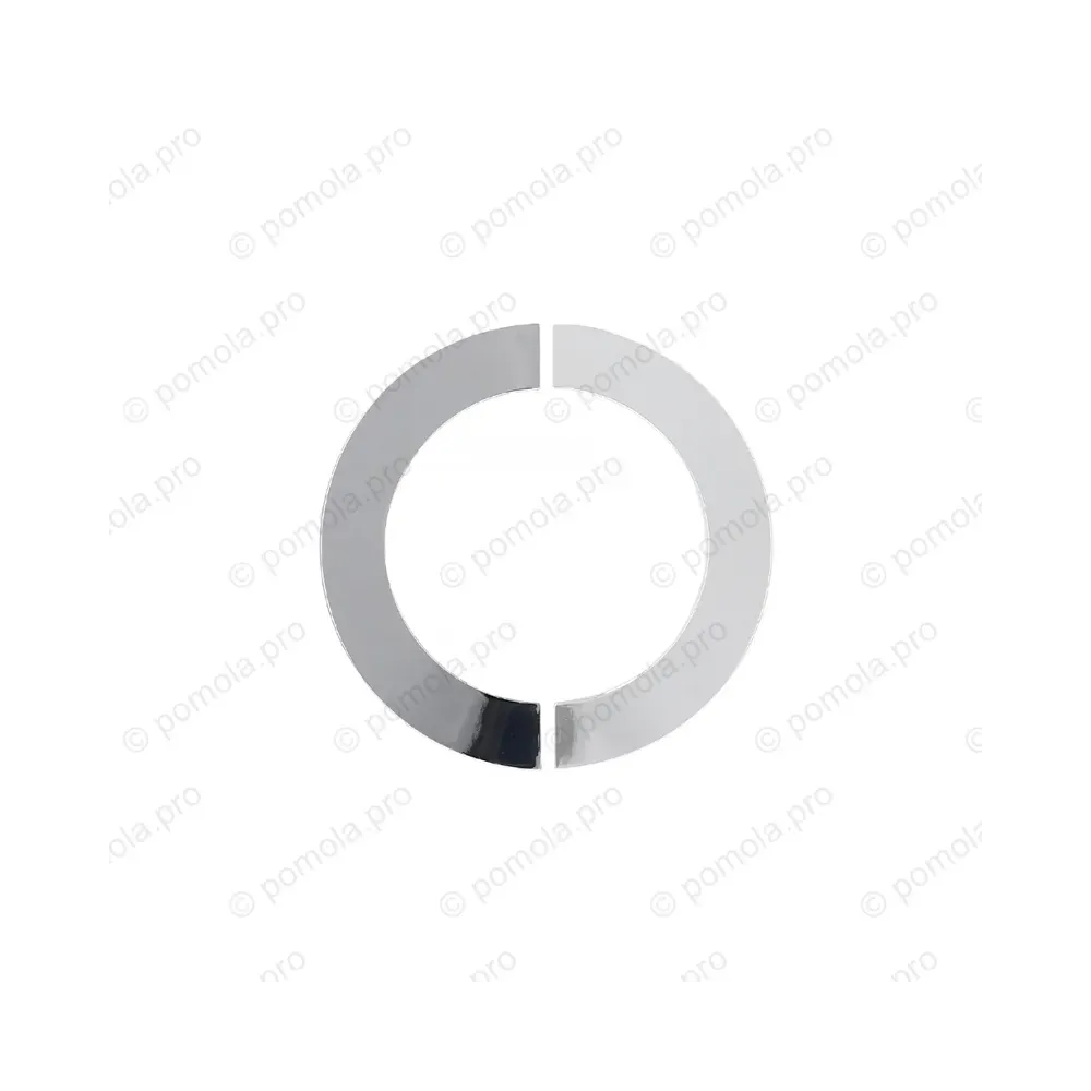 WMN.470-MZA-0002 ΠΟΜΟΛΑ ΕΠΙΠΛΩΝ 132mm ΧΡΩΜΙΟ ΓΥΑΛΙΣΤΕΡΟ
