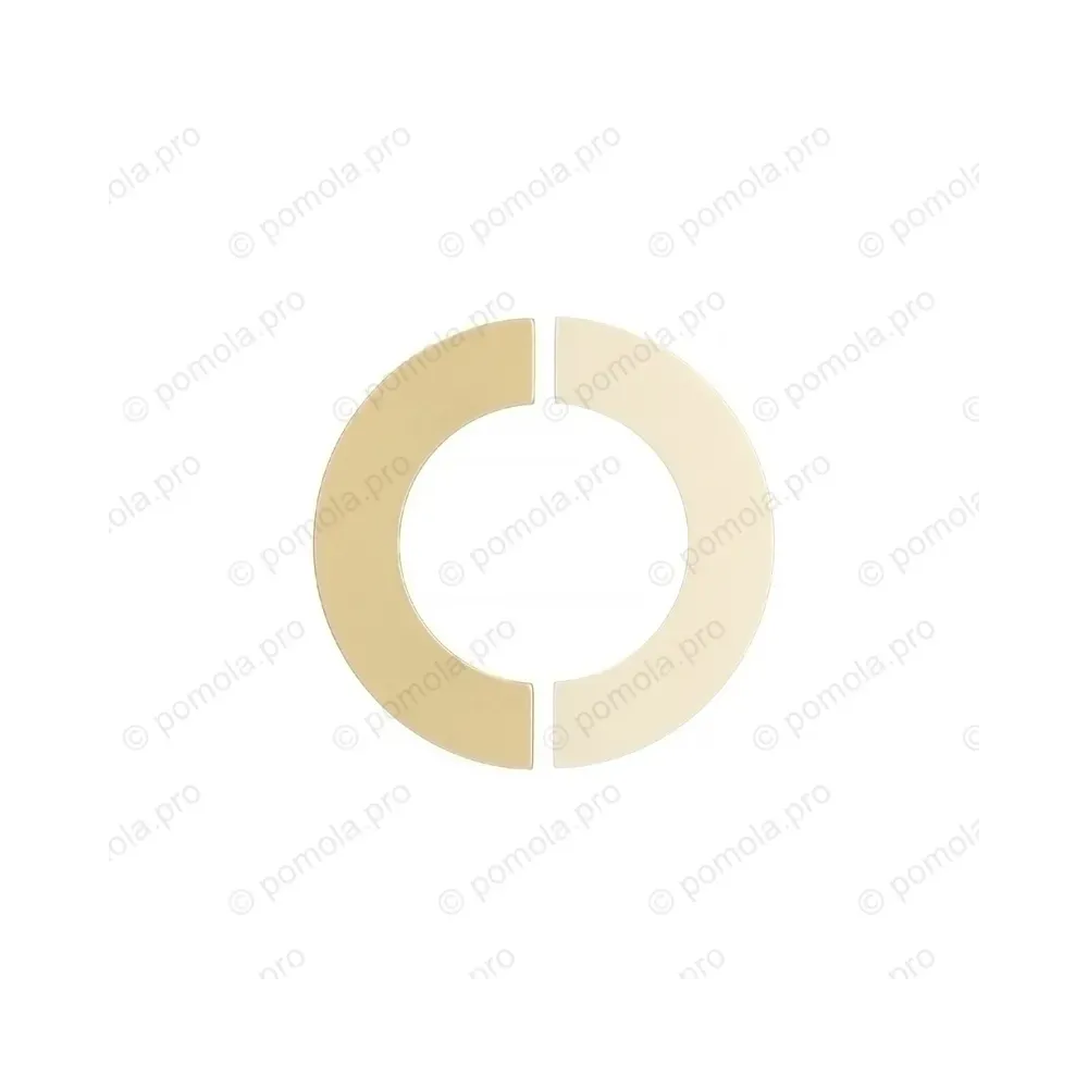 WMN.470-MZB-006C ΠΟΜΟΛΑ ΕΠΙΠΛΩΝ 68mm ΧΡΥΣΟ ΜΑΤ ΣΑΤΙΝΕ