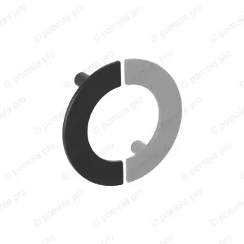 WMN.470-MZB-00N4 ΠΟΜΟΛΑ ΕΠΙΠΛΩΝ 68mm ΜΑΥΡΟ ΜΑΤ