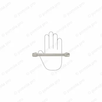 WMN.692-160-006B ΛΑΒΕΣ ΕΠΙΠΛΩΝ 160mm ΑΣΗΜΙ