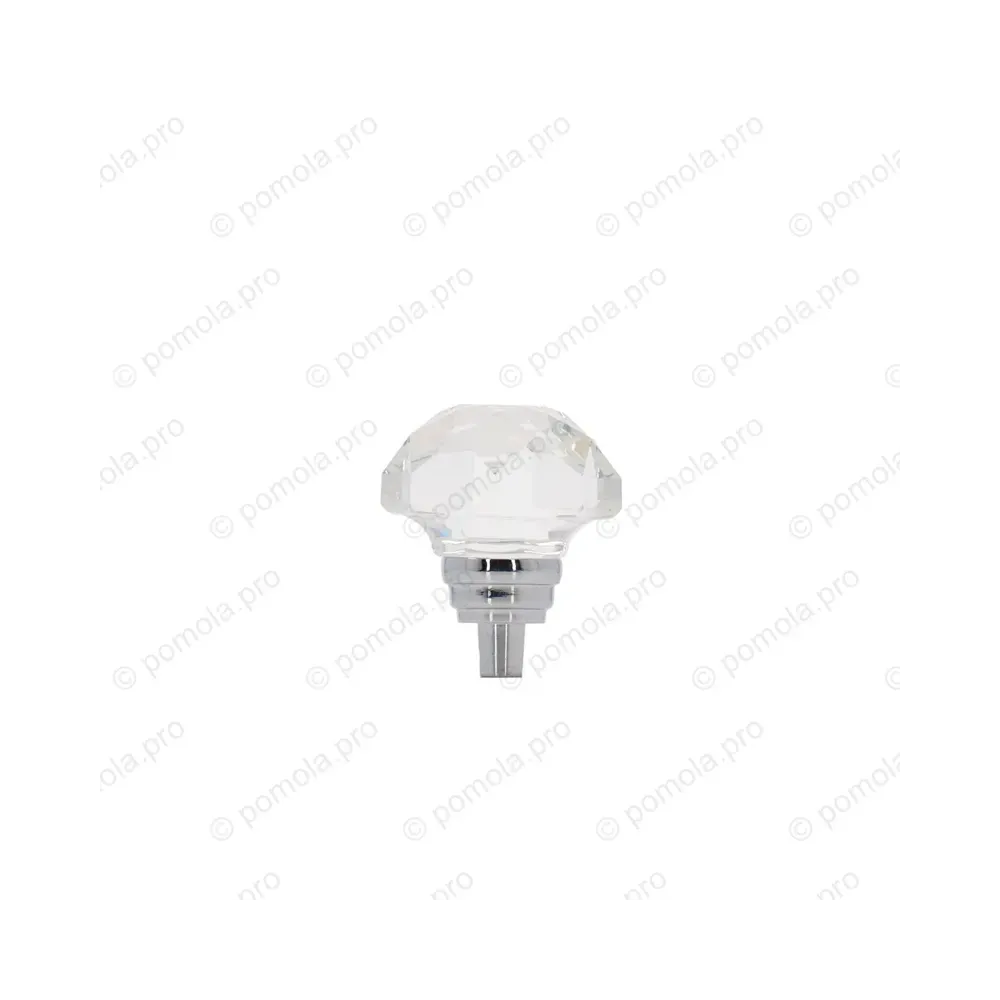 HZP.678-R33-KR02 ΠΟΜΟΛΑΚΙΑ ΜΕ ΚΡΥΣΤΑΛΟ ΧΡΩΜΙΟ ΓΥΑΛΙΣΤΕΡΟ