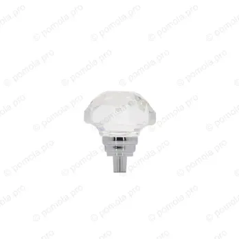 HZP.678-R33-KR02 ΠΟΜΟΛΑΚΙΑ ΜΕ ΚΡΥΣΤΑΛΟ ΧΡΩΜΙΟ ΓΥΑΛΙΣΤΕΡΟ