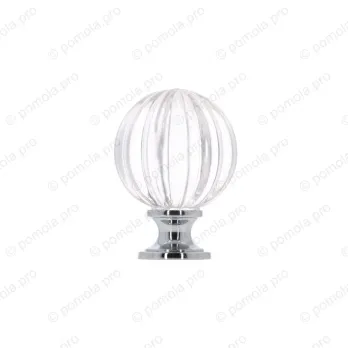 HZP.680-045-KR02 ΠΟΜΟΛΑΚΙΑ ΜΕ ΚΡΥΣΤΑΛΟ ΧΡΩΜΙΟ ΓΥΑΛΙΣΤΕΡΟ