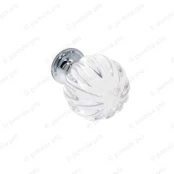 HZP.680-045-KR02 ΠΟΜΟΛΑΚΙΑ ΜΕ ΚΡΥΣΤΑΛΟ ΧΡΩΜΙΟ ΓΥΑΛΙΣΤΕΡΟ